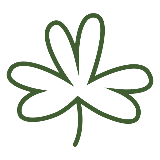 Clover leaf icon PNG Design