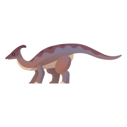 Vetor de dinossauro do Cretáceo Desenho PNG