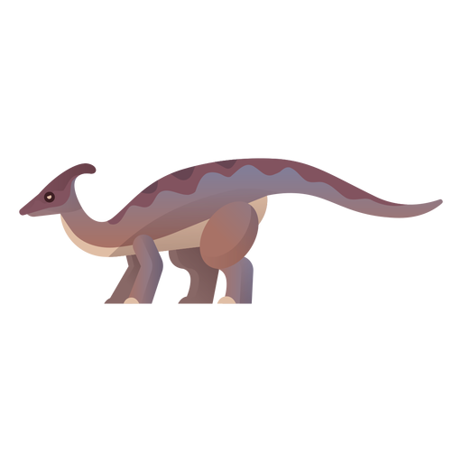 Kreidezeit Dinosaurier Vektor PNG-Design