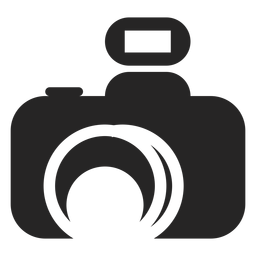 Abstract camera icon PNG Design