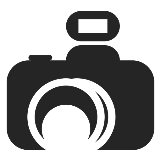Ícone de câmera abstrato Desenho PNG