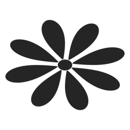 Ícone de gráficos florais Desenho PNG