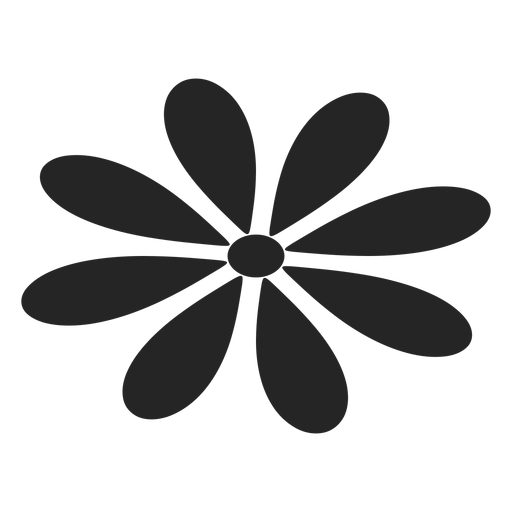 Floral graphics icon PNG Design