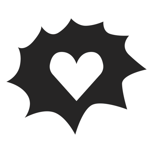 Heart graphics icon