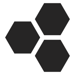 Hexagon-Basissymbol PNG-Design