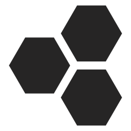 Ícone básico do hexágono Desenho PNG Transparent PNG