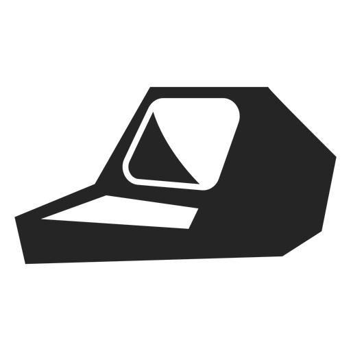 Old school computer icon PNG Design