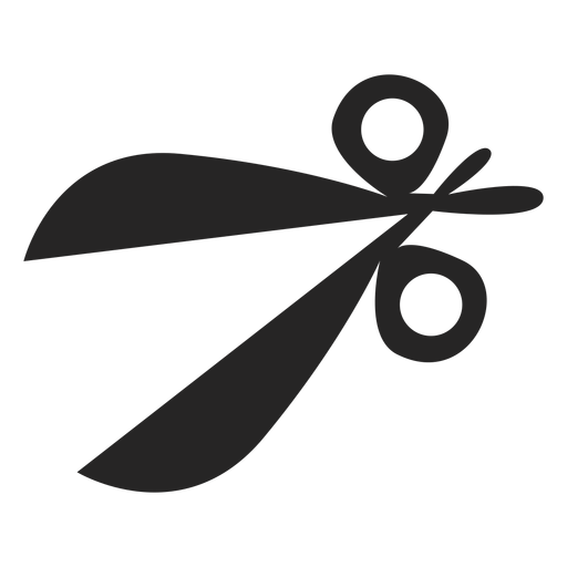 Simple scissors icon PNG Design