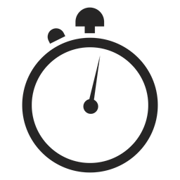 Stoppuhrsymbol PNG-Design