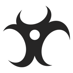 Abstract tribal icon Abstract tribal icon