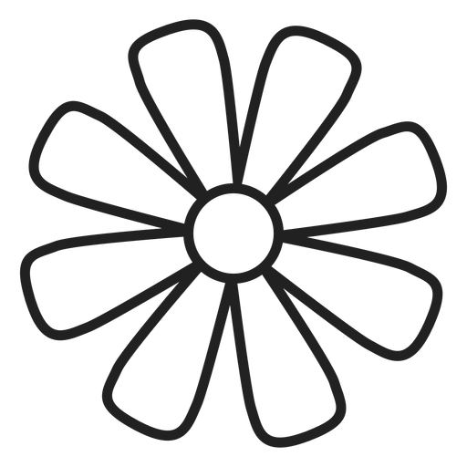 Free Free 227 Flower Outline Svg SVG PNG EPS DXF File