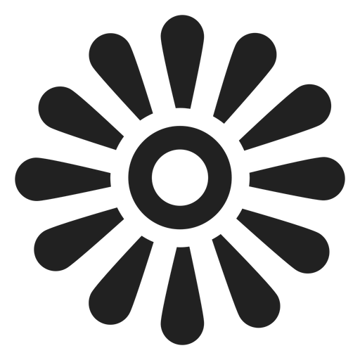 Daisy petal outline icon - Transparent PNG & SVG vector file