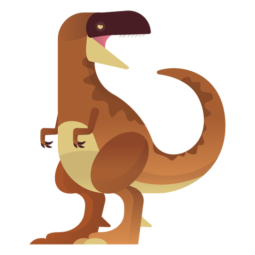 Dinosaurio t rex vector Diseño PNG