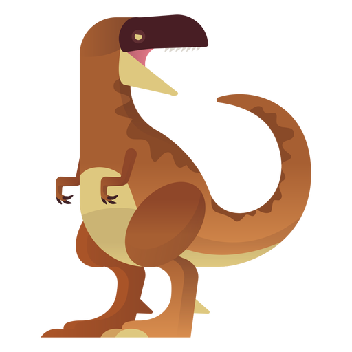 Design PNG E SVG De Ilustração Do Dinossauro Tiranossauro Rex Para Camisetas