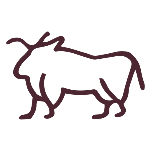Egyptian bull traditionalsymbols PNG Design