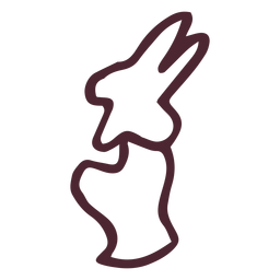Dios egipcio con cabeza de seth símbolo de jeroglíficos animales Diseño PNG