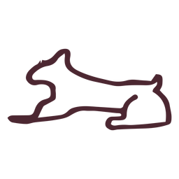 Símbolo animal de jeroglíficos egipcios Diseño PNG