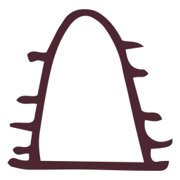Símbolo de jeroglíficos egipcios Diseño PNG