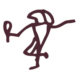 Símbolo de símbolo de hieróglifos egípcios Desenho PNG