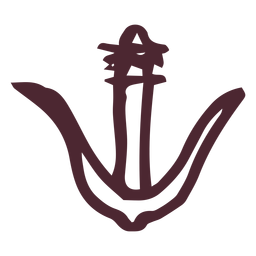 Símbolo de chifres tradicionais egípcios Desenho PNG