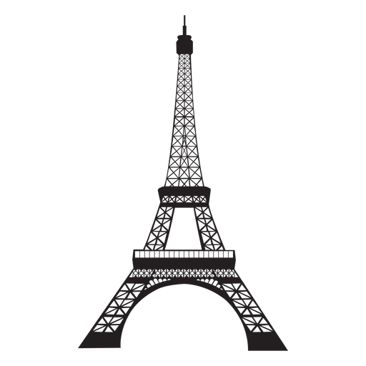 Download Eiffel Tower Silhouette Transparent Png Svg Vector File