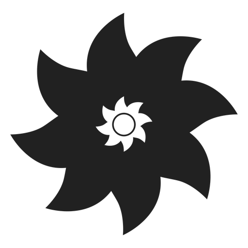 Vetor de flores de oito pétalas Desenho PNG