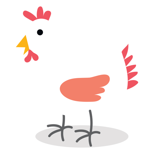 Vetor de frango fazenda Desenho PNG