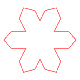 Vetor de estilo de linha floral Desenho PNG