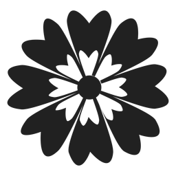 Flower daisy icon Transparent PNG