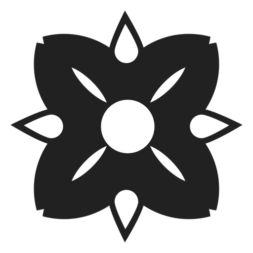 Icono de flor de Frasera Diseño PNG