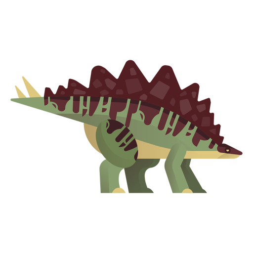 Gigantspinosaurus dinosaur vector