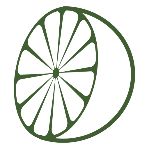 Icono de medio limón - Descargar PNG/SVG transparente