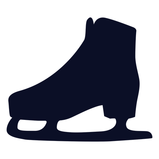 Icono de patines de hielo Diseño PNG