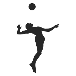 Download Volleyball Silhouette Transparent Png Or Svg To Download