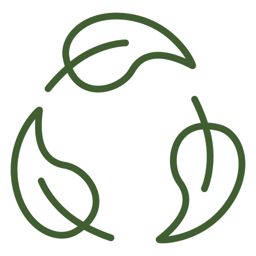 Leaves cycle icon PNG Design