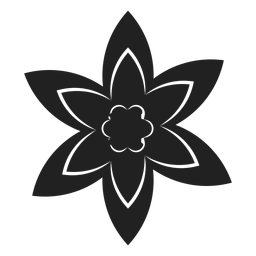Ícone de flor de lírio Desenho PNG