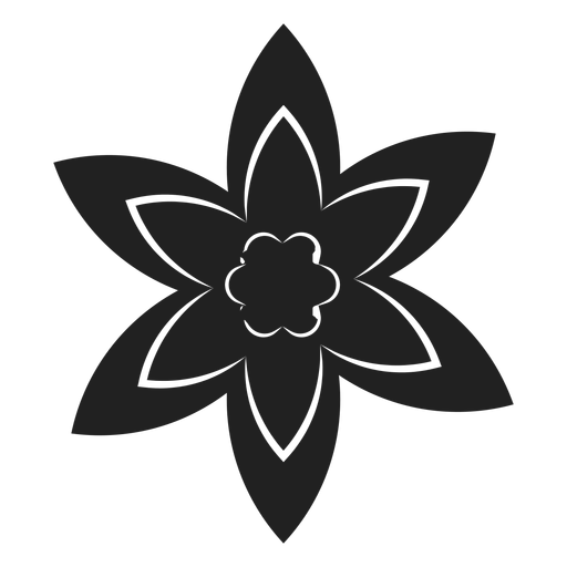 Lily flower icon - Transparent PNG & SVG vector file