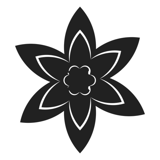 Lily Flower Icon Transparent Png Svg Vector File