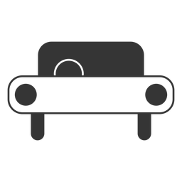 Ícone de carro de estilo de linha Ícone de carro de estilo de linha