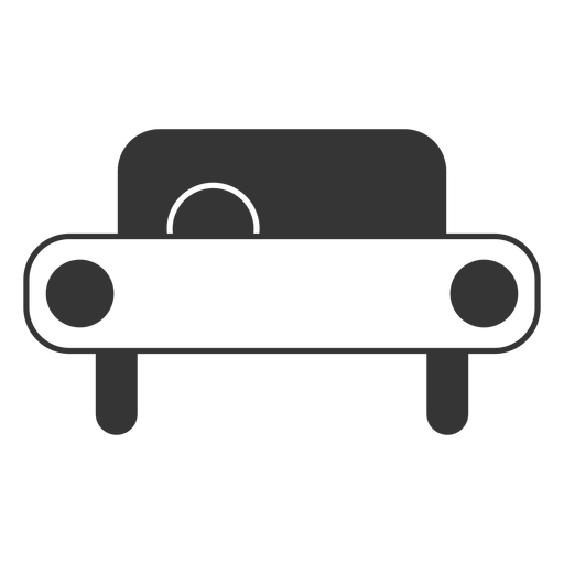 Line style car icon PNG Design