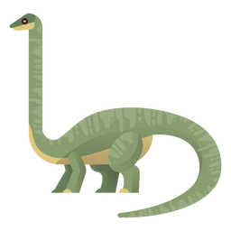 Download Dinosaur Long Neck Standing Transparent Png Svg Vector File PSD Mockup Templates