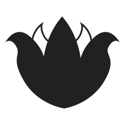 Lotus flower icon PNG Design