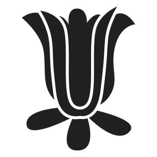 Ilustración de flor de loto Diseño PNG