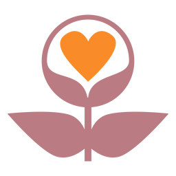 Love plants line style icon Love plants line style icon