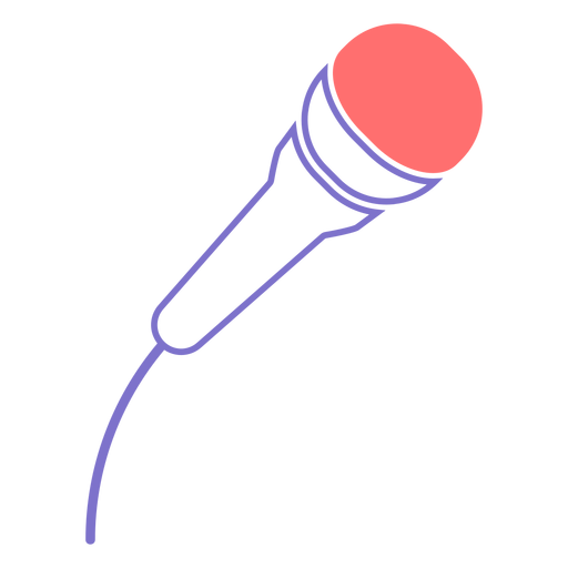 Microphone line style icon