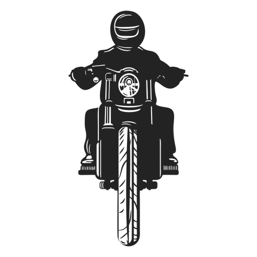 Ícone de motociclista Desenho PNG