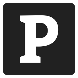 Parking sign square icon PNG Design Transparent PNG