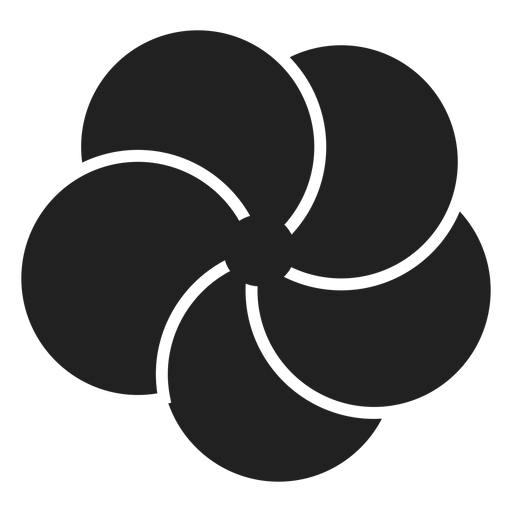 Icono de flor de plumeria Transparent PNG Icono de flor de plumeria Transparent PNG