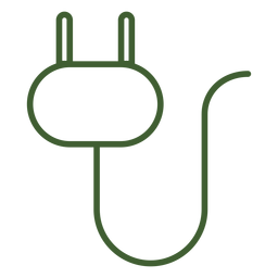 Netzsteckersymbol PNG-Design