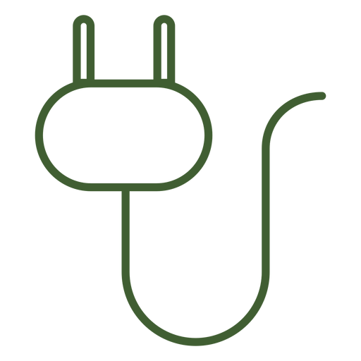 Netzsteckersymbol PNG-Design